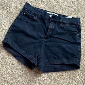 Garage retro high waist shorts